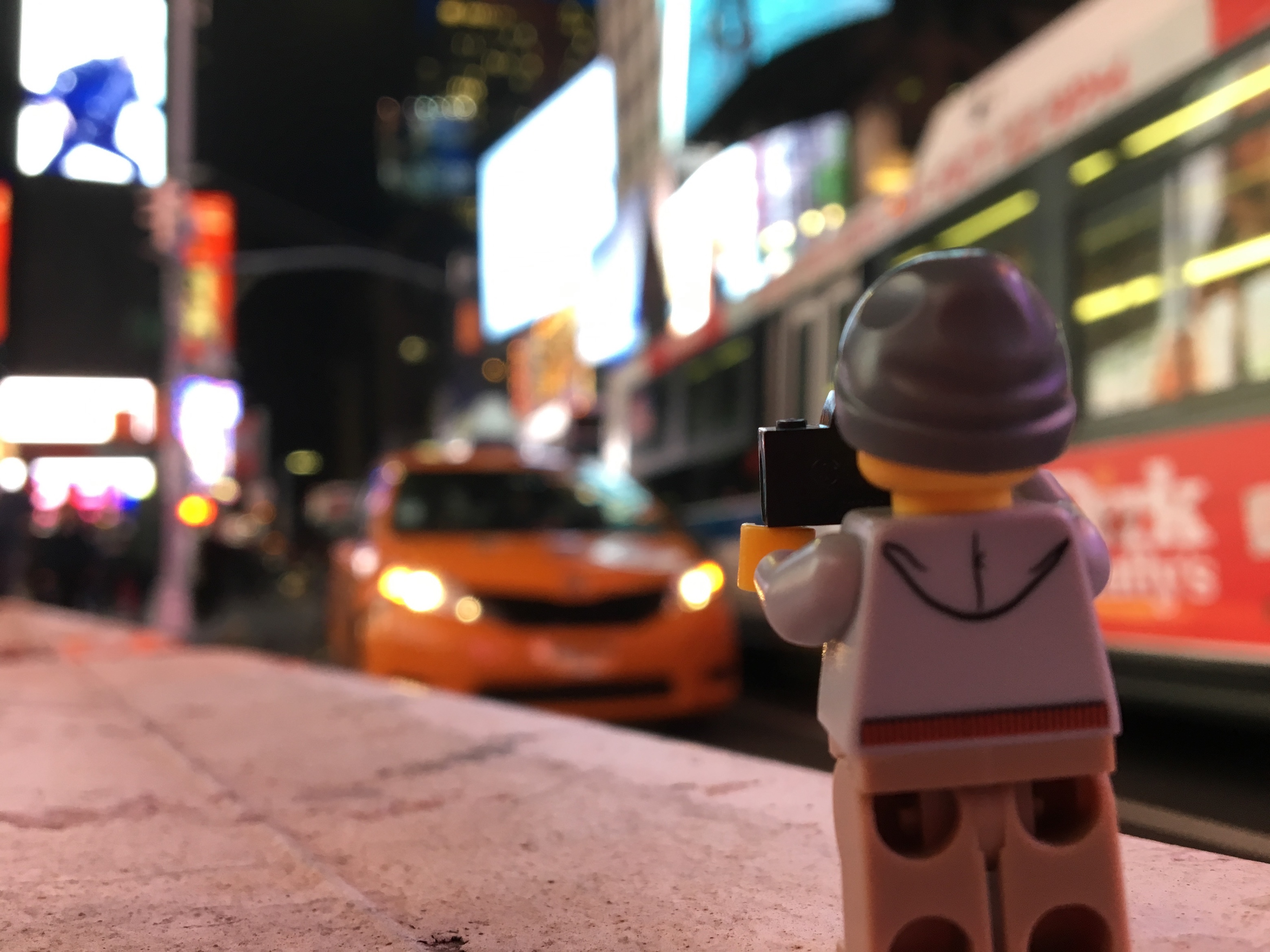 LEGOgraphy Time Square